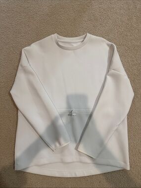 Sweaty Betty White Crewneck Sweatshirt